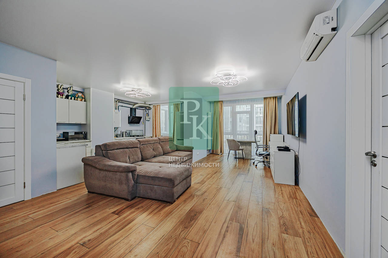3-комн. квартира, 87.4 м²