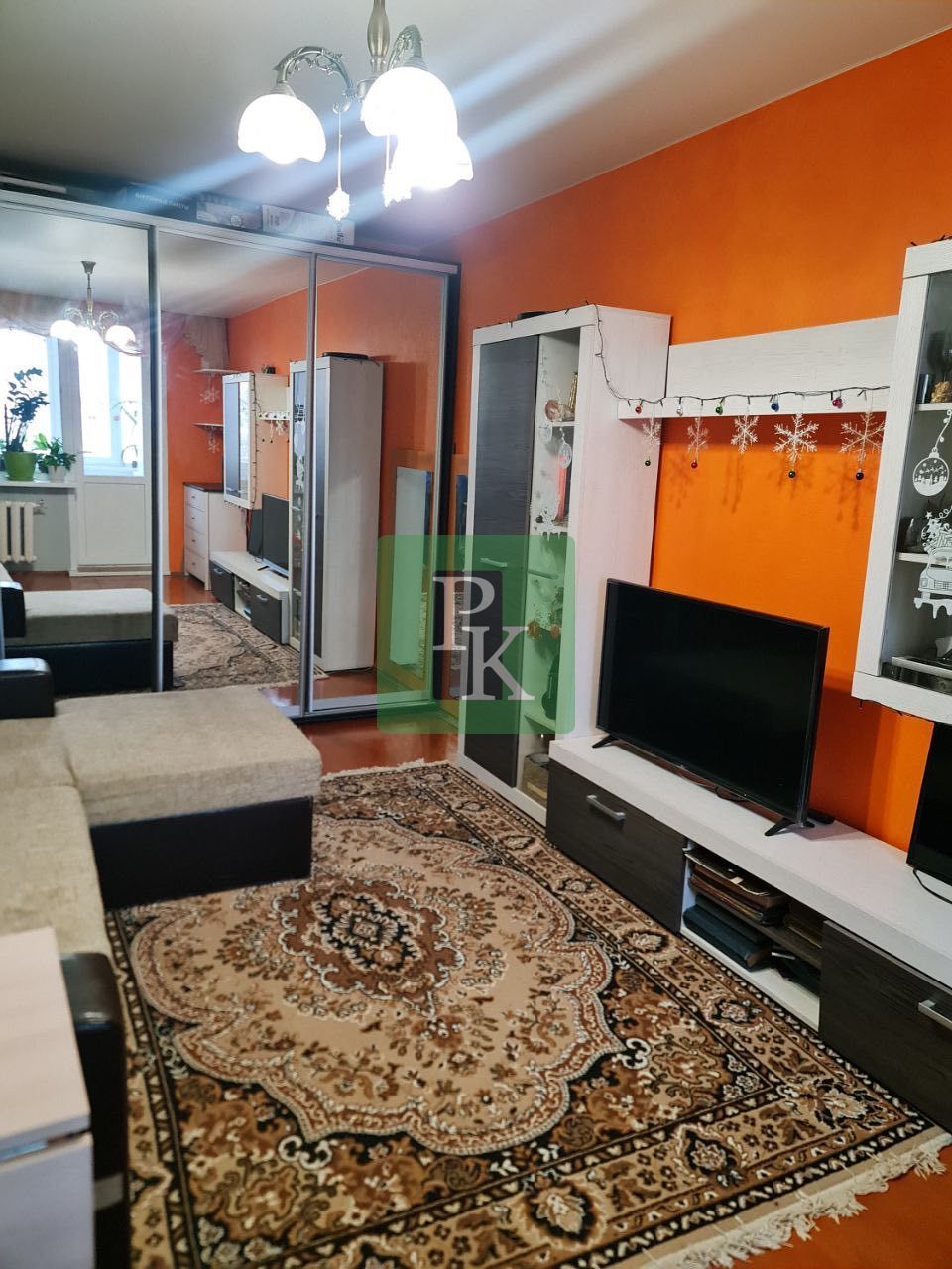 1-комн. квартира, 29.1 м²