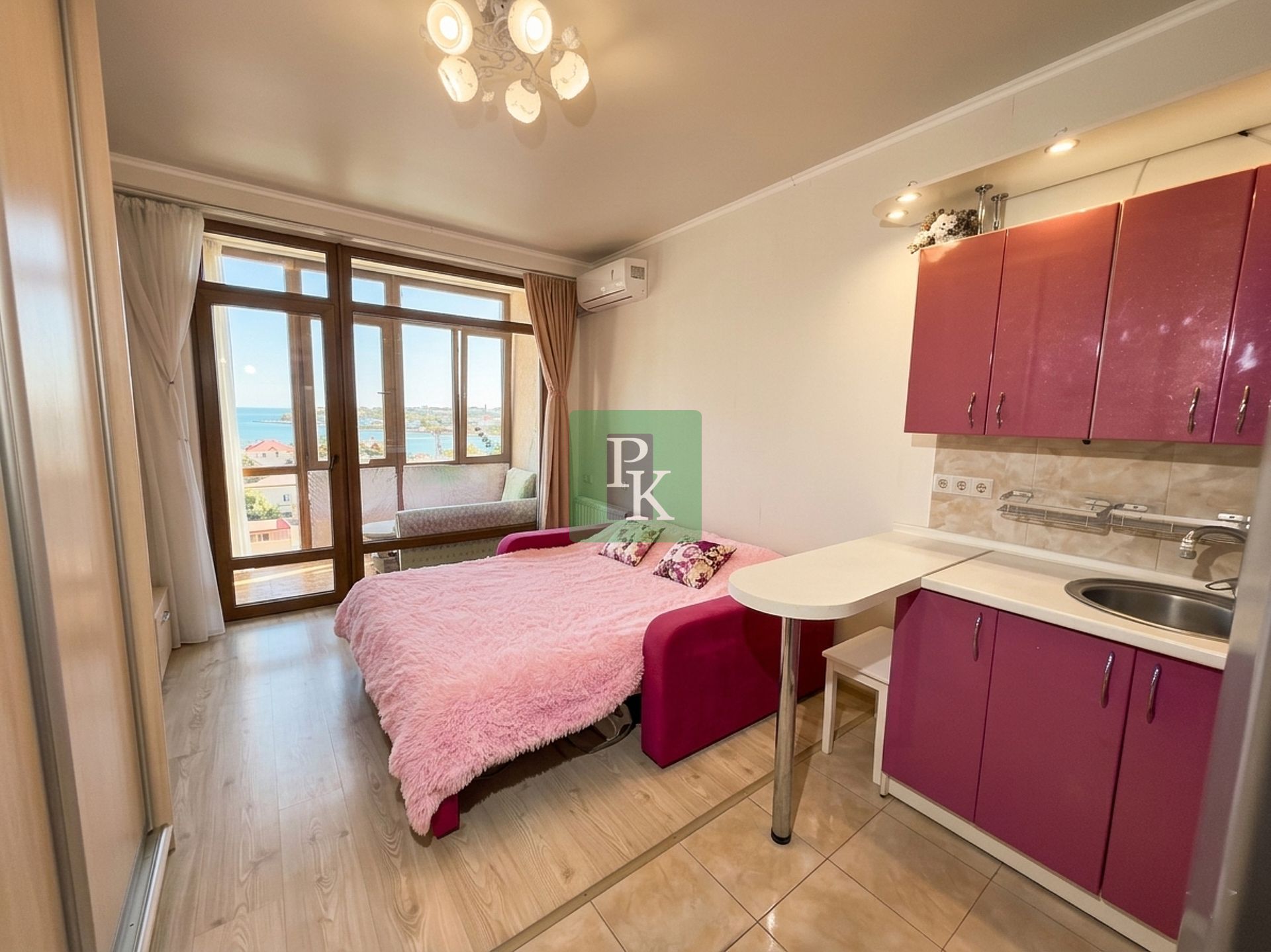 1-комн. апартаменты, 25.5 м²
