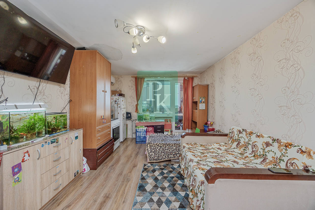 1-комн. квартира, 30.8 м²