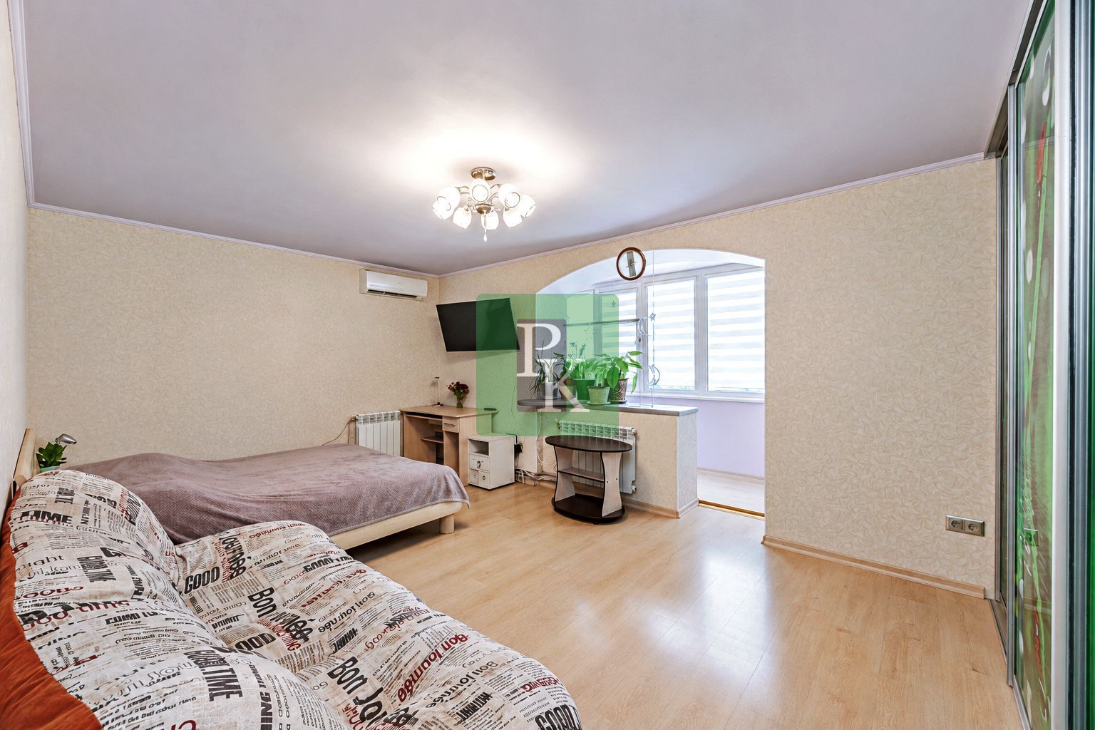 2-комн. квартира, 55.3 м²