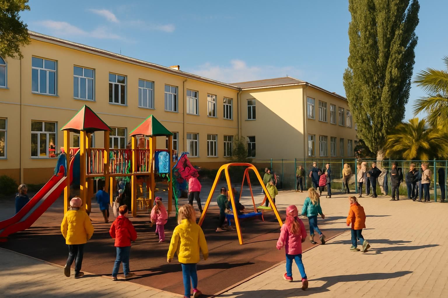 Переезд в Евпаторию с детьми: школы, садики, районы