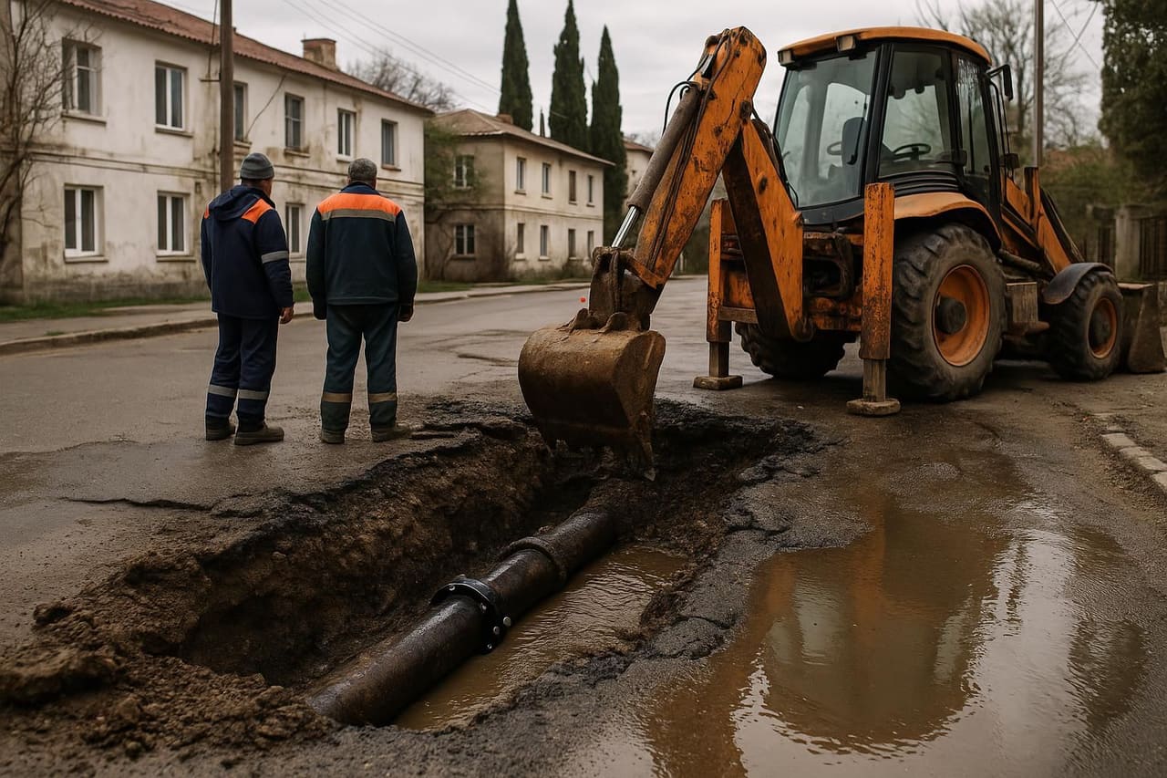 Вода в Феодосии летом 2026: графиков не будет, но аварии случаются