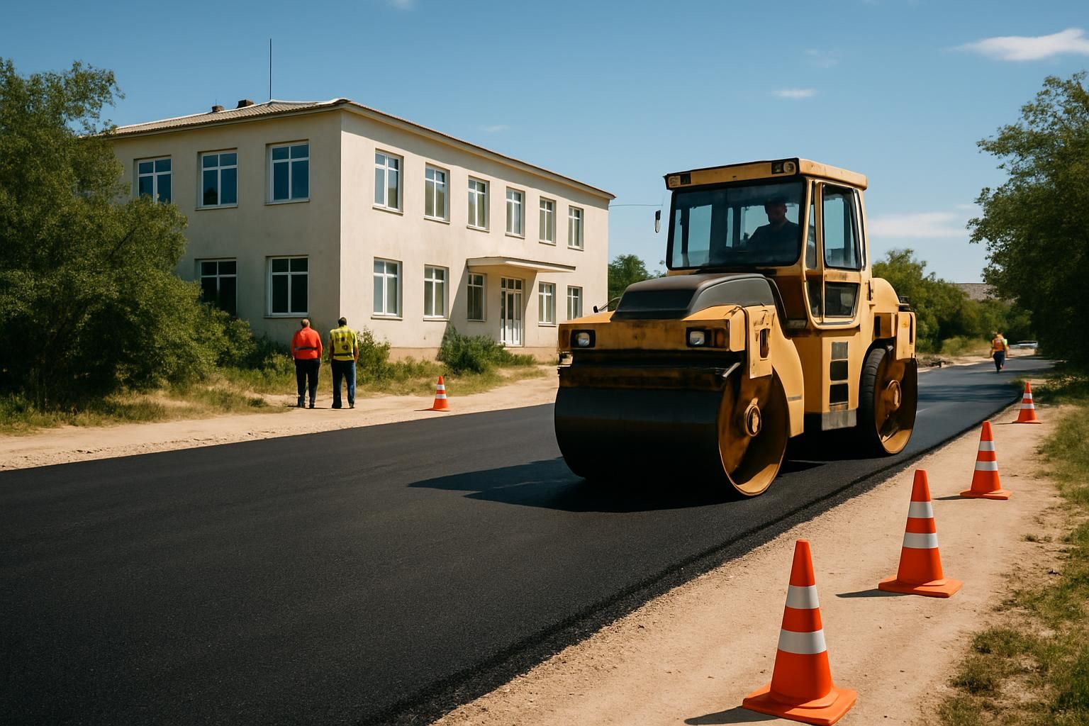 Севастополь чинит 50 дорог — в первую очередь те, что ведут к школам