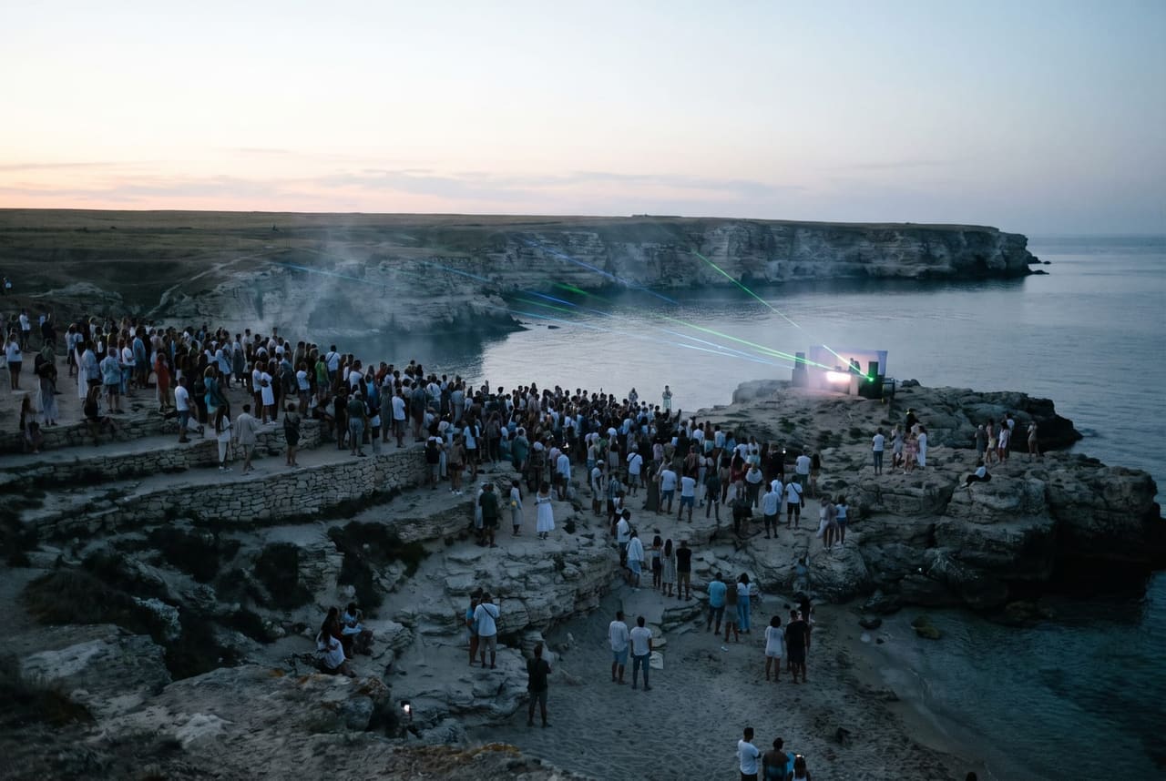 Sunsation на Тарханкуте: электроника до рассвета на краю Крыма