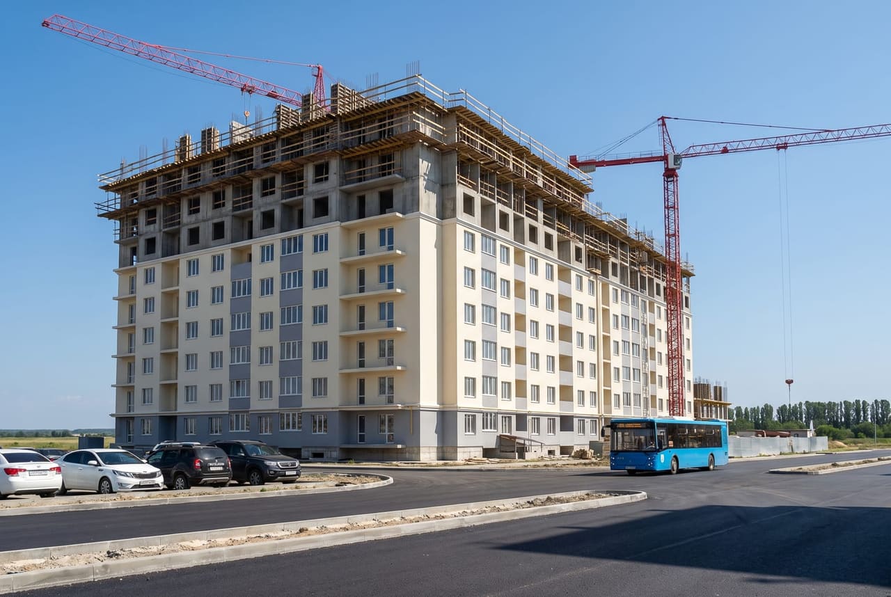 От 11,7 млн ₽ и выше: в Анапе спешат с финишем новостроек