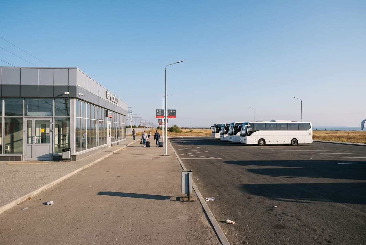Поезда в Крым теперь ходят до Керчи с пересадкой на автобус